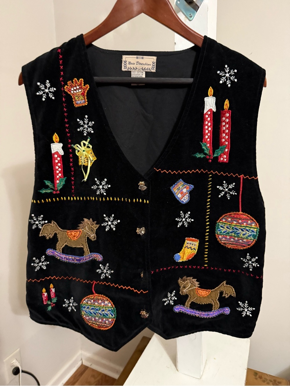 New Directions Holiday Vest